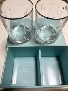 HOYA CRYSTAL クリスタルグラス 2個セット CTP733PT