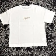 美品 ヒューマンウーマン2026 ロゴTシャツ ホワイトMサイズ
