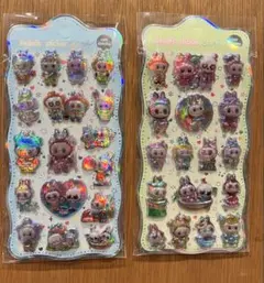 大人気！ラブブ ボンボンドロップシール 2枚セット残りわずか！