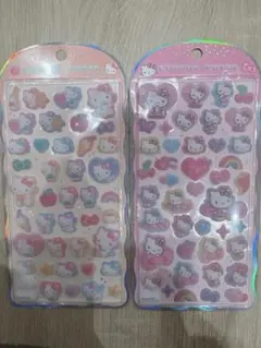 サンリオ コットンパフィーシール キティ