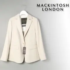 692 新品マッキントッシュ ロンドン ポリエステルバックサテンジャケット 40のサムネイル
