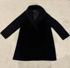 アーバンリサーチロッソ ウールカシミア混コートブラック