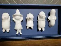 ひょう柄☆ちゃんさま専用 未使用　ムーミン 陶器製箸置き 5個セット