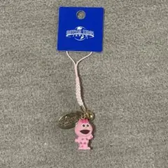USJ ユニバ セサミストリート　モッピー　グッズ　ストラップ