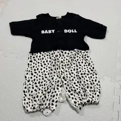 BABYDOLL ロンパース 60 フリーサイズ