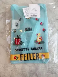 フェイラー　ブリジットタナカ　ハイジ　ミニショルダーバッグ　ブルー