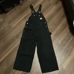 Carhartt ブラックオーバーオール