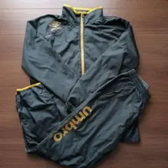 umbro ピステ上下 黒・黄