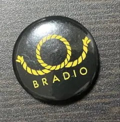 【レア/未使用】BRADIO RSR 缶バッジ ライジングサン ブラディオ