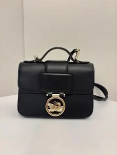 【限定値下げ】ロンシャン　ショルダーバッグ　黒