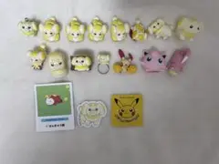 ポケモン ガチャガチャ パピモッチ ホゲータ ピカチュウ ステッカー フィギュア