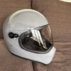 フルフェイスヘルメット グレーのサムネイル