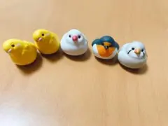 ガチャガチャ コードの鳥さん 5点セット