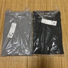 【新品2枚】ユニクロ エアリズムコットンオーバーサイズTシャツ 3XL MENS