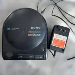 SONY CAR Discman D-601本体 ACアダプター付きジャンク