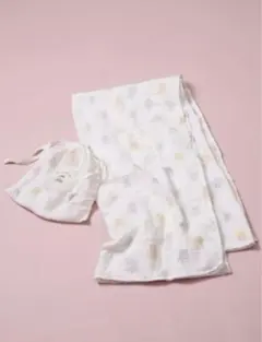 新品未使用　ジェラートピケ　BABY ぬいぐるみモチーフスワドル　ベビー