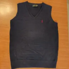 EAST BOY ネイビー Vネック スクールベスト　サイズ１１