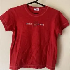 Tシャツ120cm  ミキハウス　赤