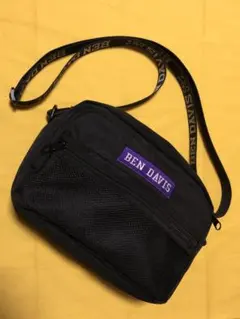kazue様専用です★BEN DAVIS ブラック ショルダーバッグ パープル♪