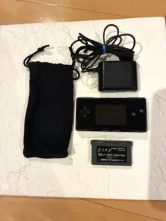 Nintendo GAME BOY micro 本体 ブラック ソフト付き