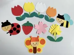 素材 パーツ 壁面 春 飾り ハンドメイド 手作り 子どものサムネイル