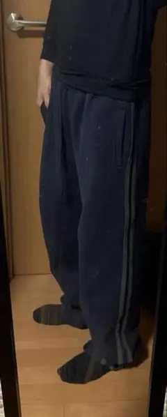 90s OLD UNIQLO スウェットパンツ ライン 紺タグ y2k 都築