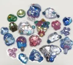 カラフルキャラクターシール 25個入り