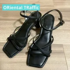 ✨️ 美品・最安値✨️オリエンタルトラフィック ナローストラップ メタリックライン