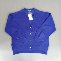 【新品未使用】Honeys　Vネックカーディガン　M　 花粉対策　UVカット