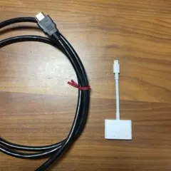 Lightning-Digital AVアダプター Apple HDMIケーブル