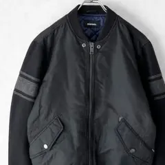 専用！DIESEL ディーゼル W-KNIT-TYPE BOMBER