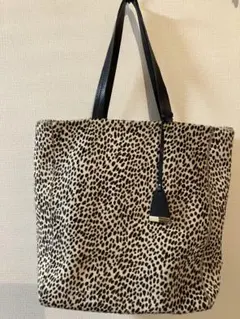 Hiroko Koshino ヒョウ柄トートバッグ