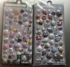 ボンボンドロップ 立体シール 2シートセット