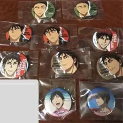 【バラ売可・送料無料】黒子のバスケ 缶バッジセット 誠凛高校 火神大我 木吉鉄平