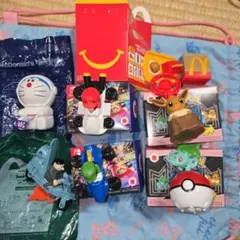 マクドナルド　ハッピーセット　まとめ売り　ポケモン　マリオ　ドラえもん　ミニオン