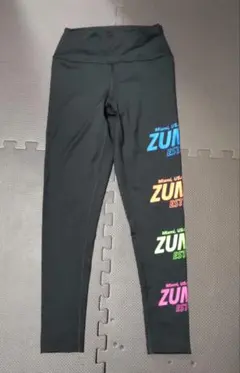 ZUMBA ハイウエストレギンス ブラックSサイズ
