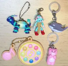 ガチャガチャまとめ売り☆めじるしチャーム☆ポケモン☆ベリゴム
