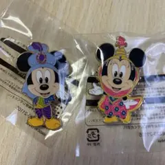 ディズニーシー　ミッキー＆ミニー　ピンバッチ2点セット