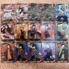鬼滅の刃 トレーディングカード 22枚＆メモリーカード