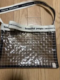 beautiful people ショルダーバッグ クリアのサムネイル