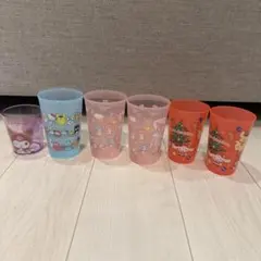 セリア seria サンリオキャラクター コップ 6個セット