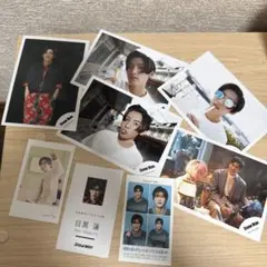 SnowMan 目黒蓮　生写真、CD特典、証明写真カード等