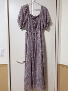 3L フラワープリント ワンピースのサムネイル