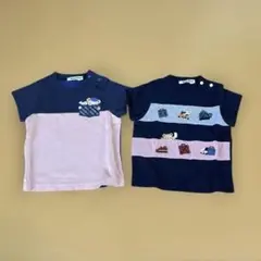ファミリア Tシャツ 80&90 3点セット - メルカリ