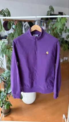 Carhartt WIP ハーフジップ スウェット シャツ M