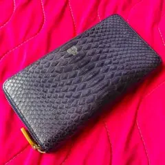 MCM ウォレット パイソンレザー ミラスペシャル ロイヤルブルーのサムネイル