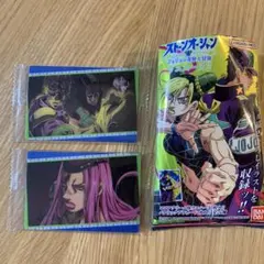 ジョジョの奇妙な冒険　ストーンオーシャン　ウエハース2 カード2枚セット☆新品