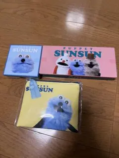 未開封パペットスンスンバレンタインホワイトデーチョコ缶