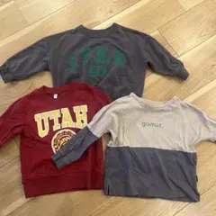 キッズ服 トップス 3枚セット　100cm