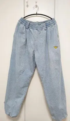 マークゴンザレス　デニム　バギーパンツ　ライトブルー　美品　L